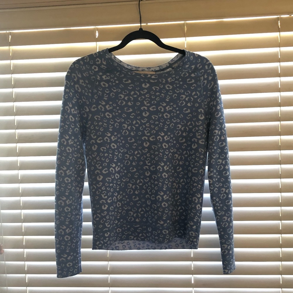 LOFT cheetah print sweater
